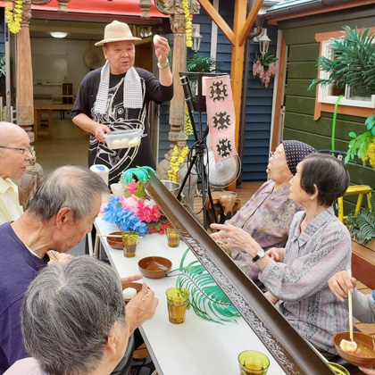 流しそうめん大会